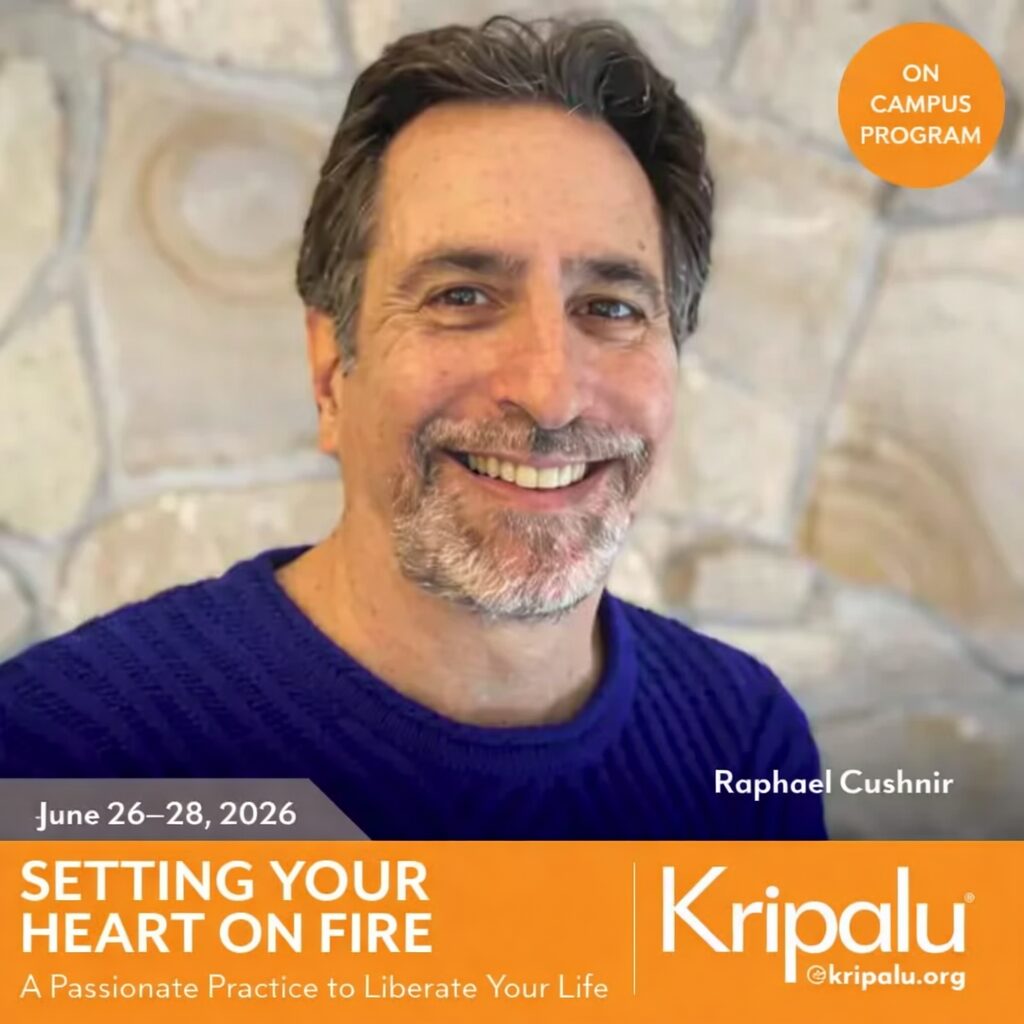 Kripalu program with Raphael Cushnir